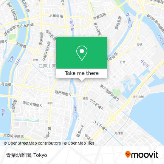 青葉幼稚園 map