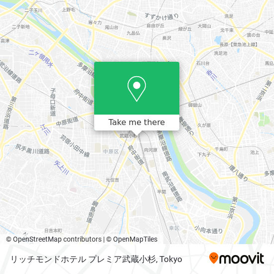 リッチモンドホテル プレミア武蔵小杉 map