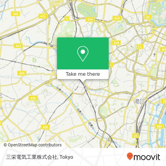 三栄電気工業株式会社 map