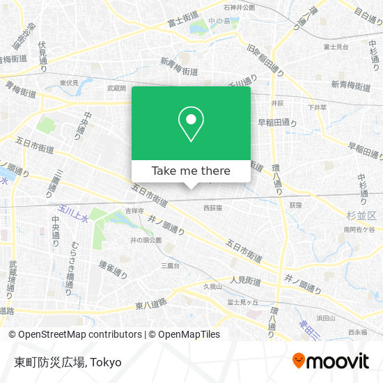 東町防災広場 map