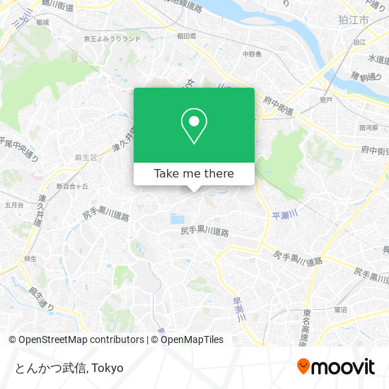 とんかつ武信 map