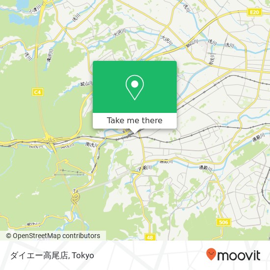 ダイエー高尾店 map