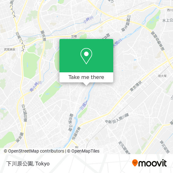 下川原公園 map