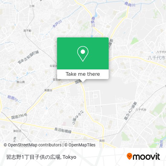 習志野1丁目子供の広場 map