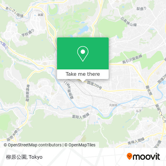 柳原公園 map