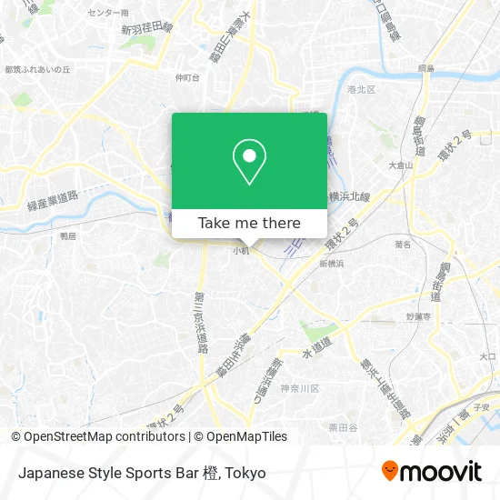 How To Get To Japanese Style Sports Bar 橙 In 横浜市 By Metro Or Bus