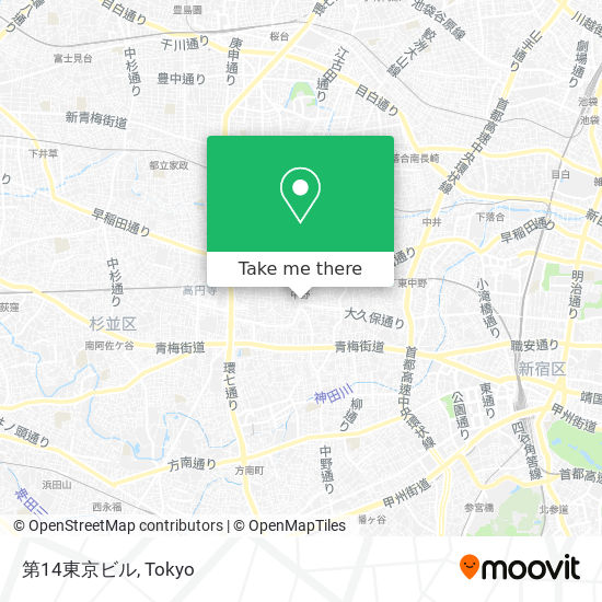 第14東京ビル map
