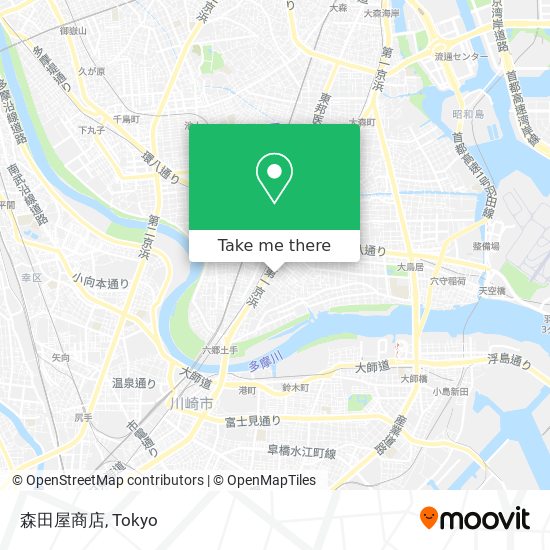 森田屋商店 map