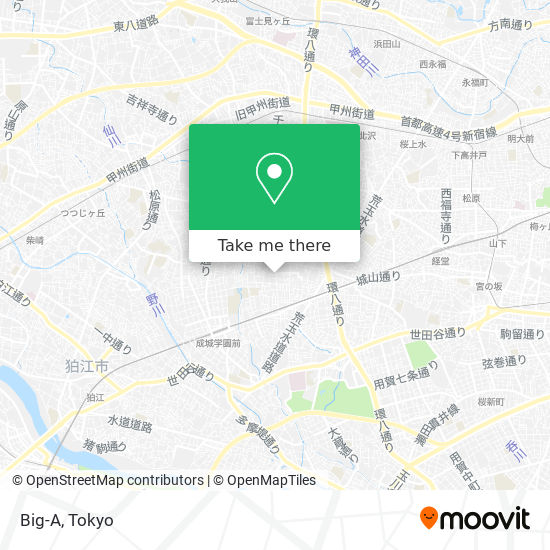 Big-A map