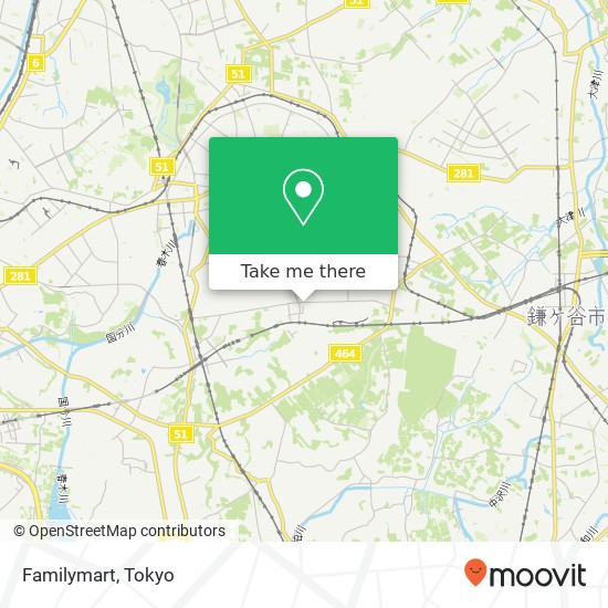 Familymart map