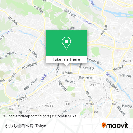 かぶち歯科医院 map