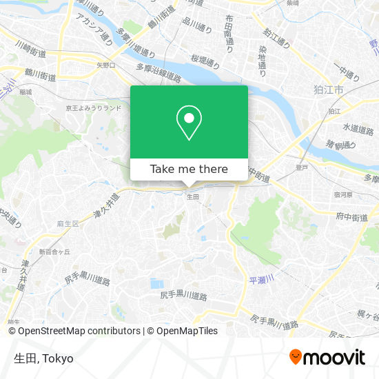 生田 map