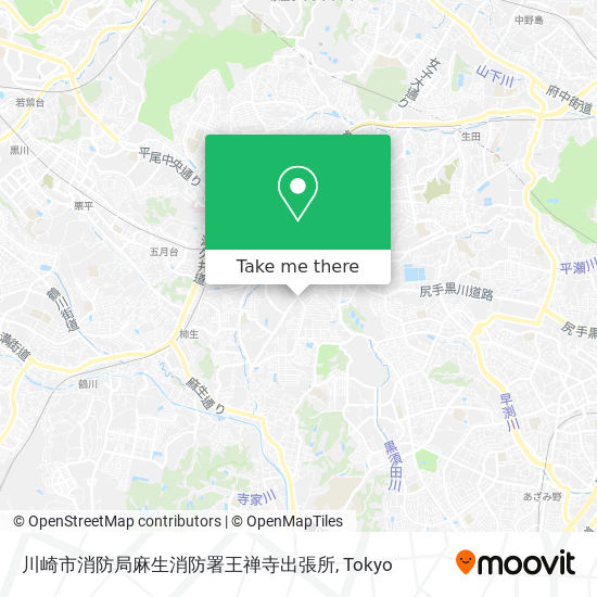 川崎市消防局麻生消防署王禅寺出張所 map