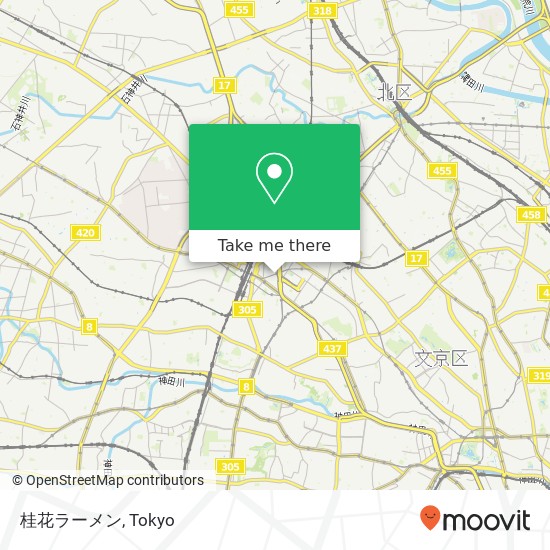 桂花ラーメン map