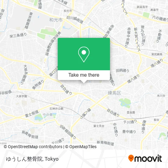 ゆうしん整骨院 map