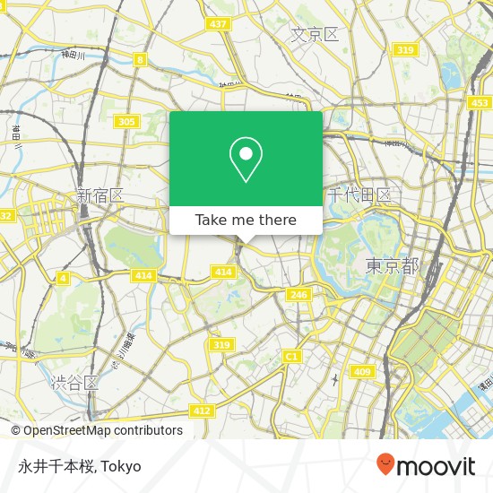 永井千本桜 map