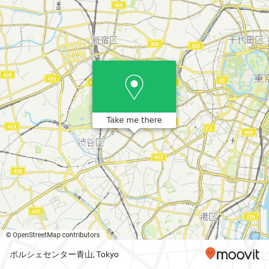 ポルシェセンター青山 map