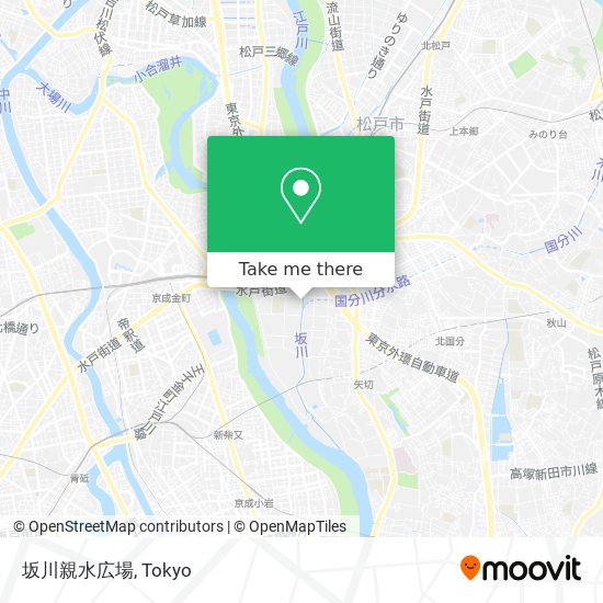 坂川親水広場 map