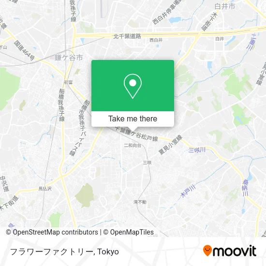 フラワーファクトリー map