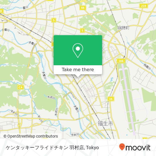 ケンタッキーフライドチキン 羽村店 map