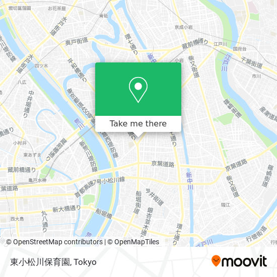 東小松川保育園 map