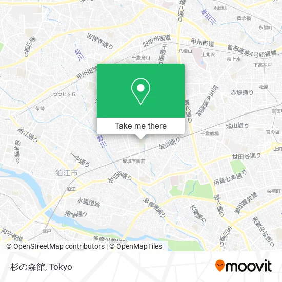 杉の森館 map