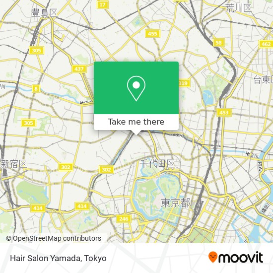 Hair Salon Yamada map