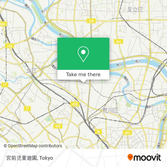 How To Get To 宮前児童遊園 In 荒川区 By Metro Or Bus Moovit