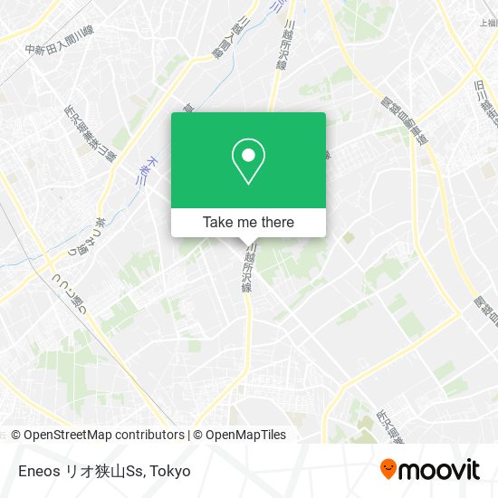 Eneos リオ狭山Ss map