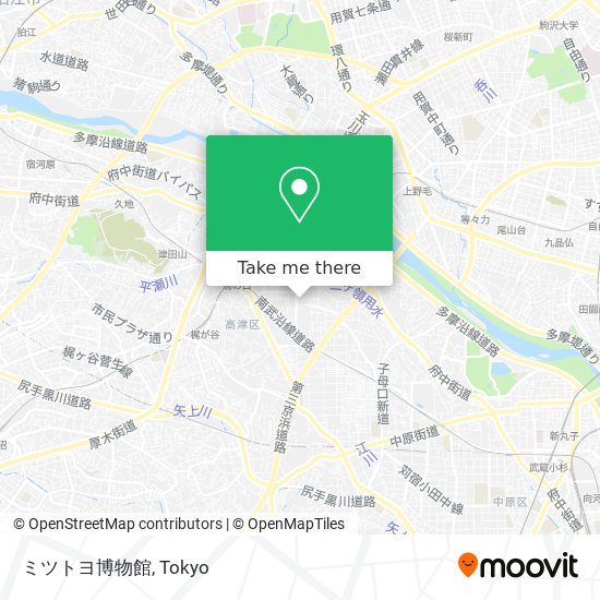 ミツトヨ博物館 map