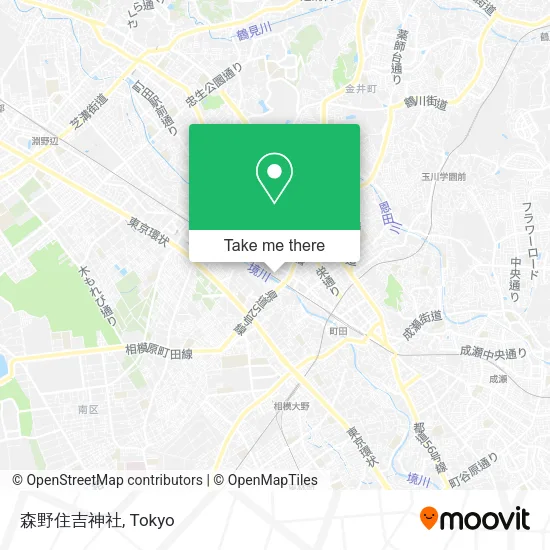 森野住吉神社 map