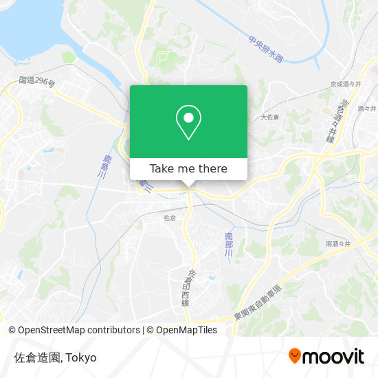 佐倉造園 map