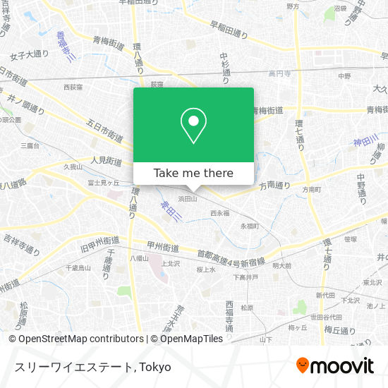 スリーワイエステート map