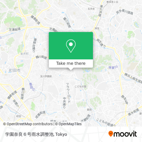 学園奈良６号雨水調整池 map