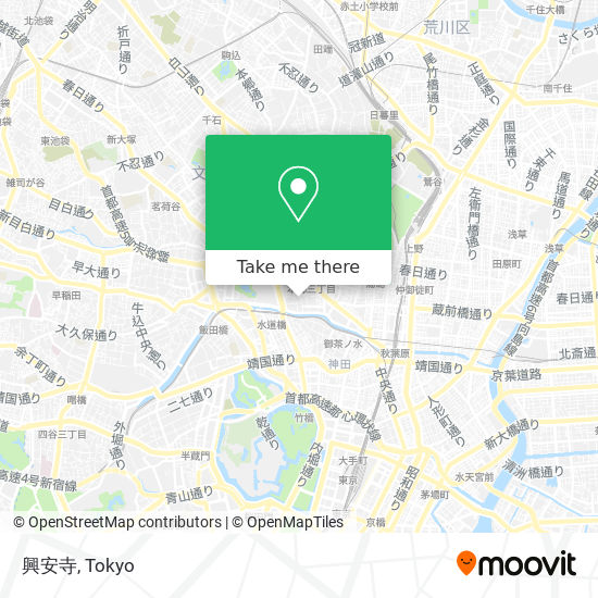 興安寺 map