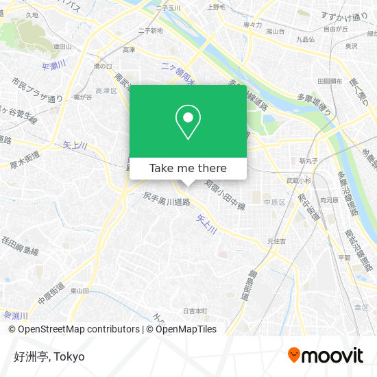 好洲亭 map