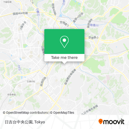 日吉台中央公園 map