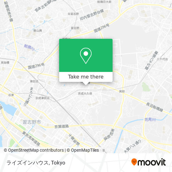 ライズインハウス map