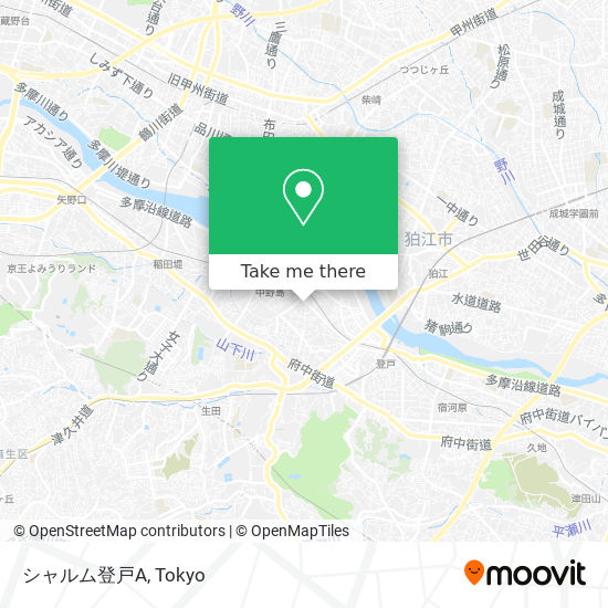 シャルム登戸A map