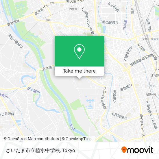 さいたま市立植水中学校 map