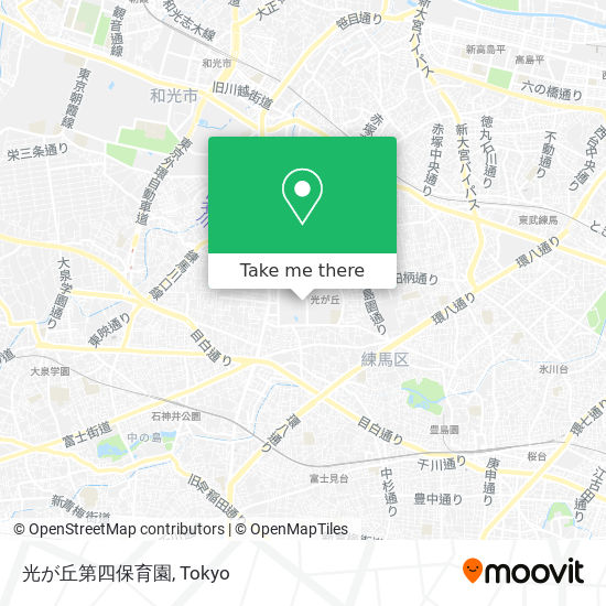 光が丘第四保育園 map