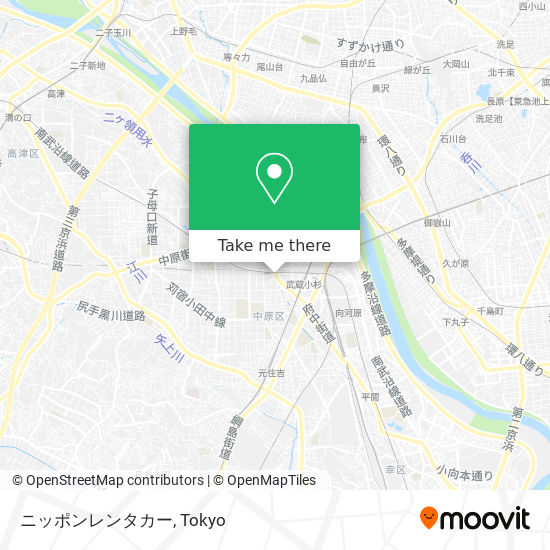 ニッポンレンタカー map