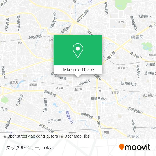 タックルベリー map