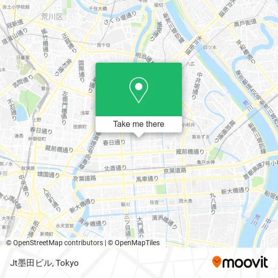 Jt墨田ビル map