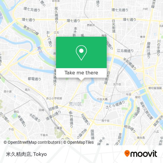 米久精肉店 map