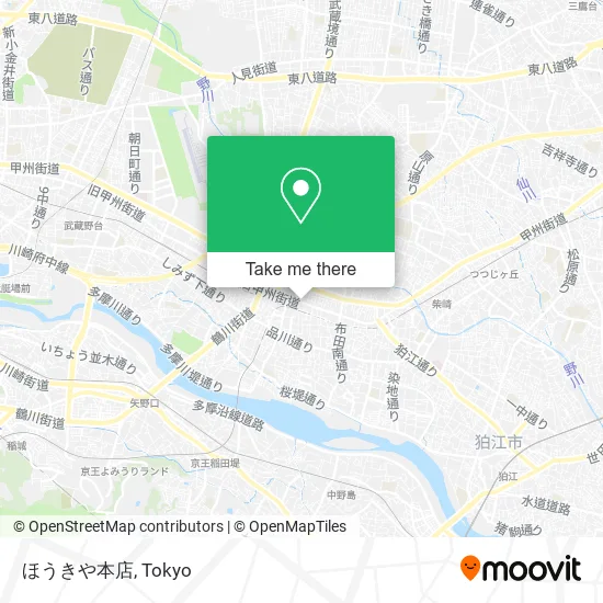 ほうきや本店 map