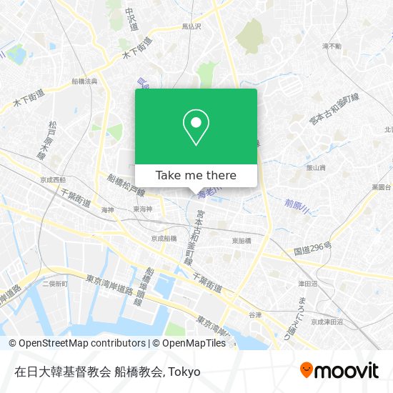 在日大韓基督教会 船橋教会 map