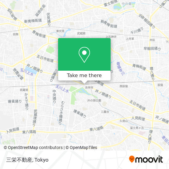 三栄不動産 map