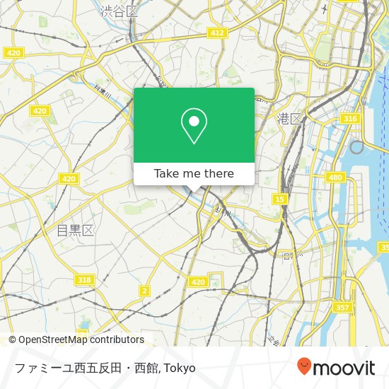 ファミーユ西五反田・西館 map