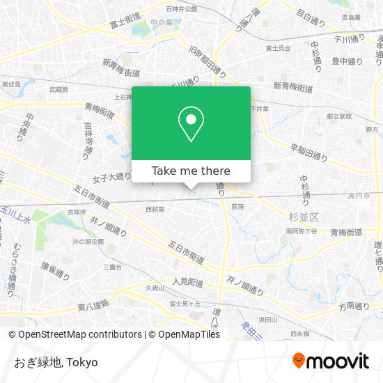 おぎ緑地 map
